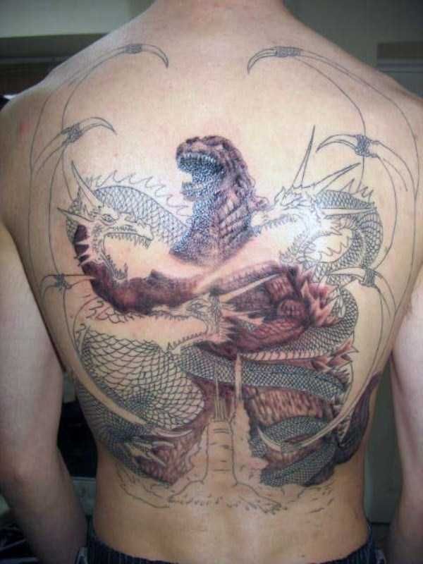 Godzilla Tattoos 280
