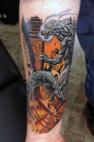 Godzilla Tattoos 307