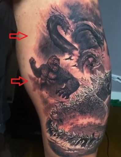 Godzilla Tattoos 320