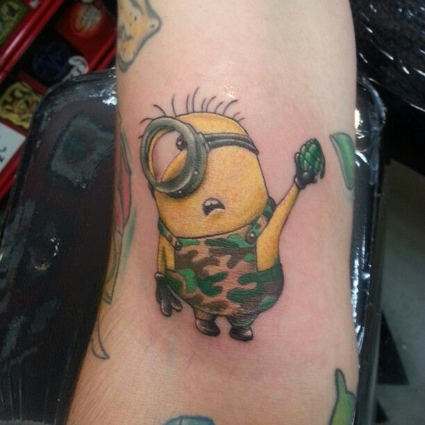 Minion Tattoo 108