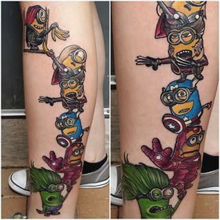 Minion Tattoo 166
