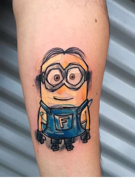 Minion Tattoo 90
