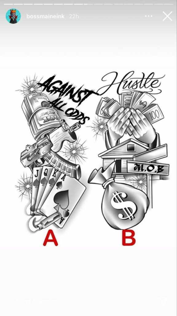 Hood Tattoos 145