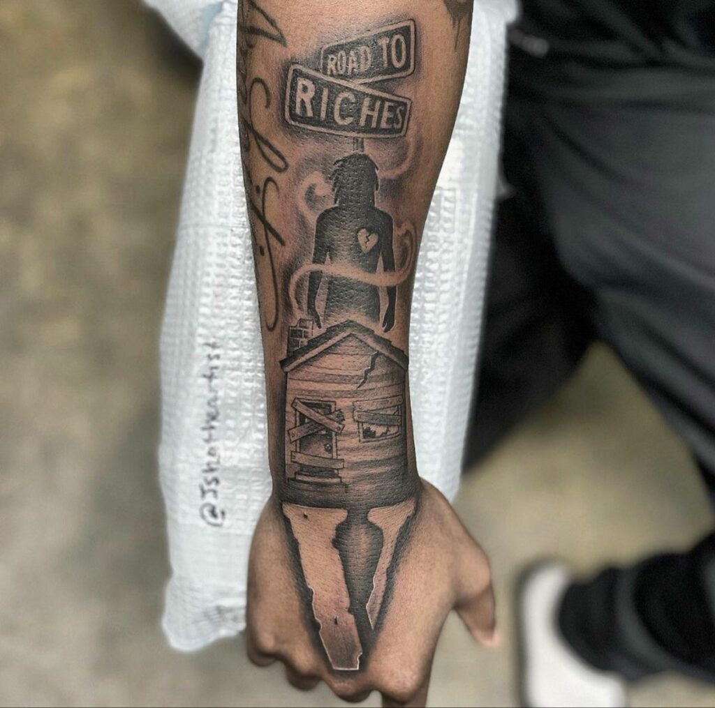 Hood Tattoos 49
