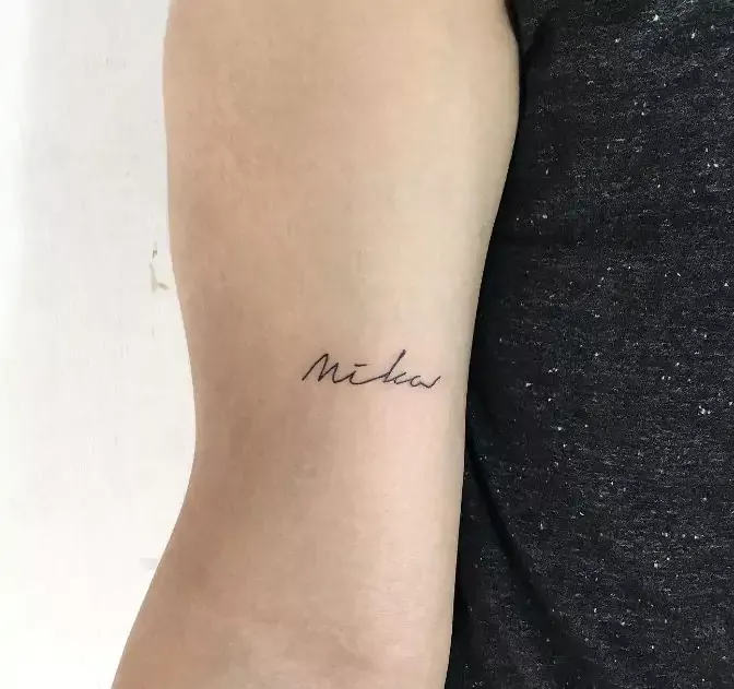 Child Name Tattoos 1