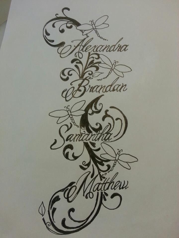 Child Name Tattoos 107