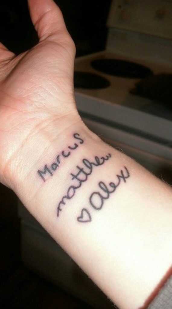 Child Name Tattoos 114