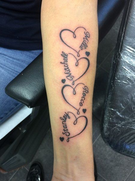 Child Name Tattoos 123