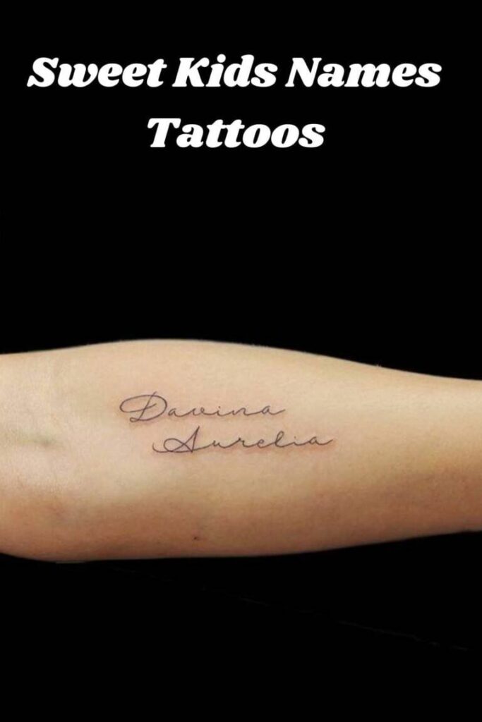 Child Name Tattoos 138