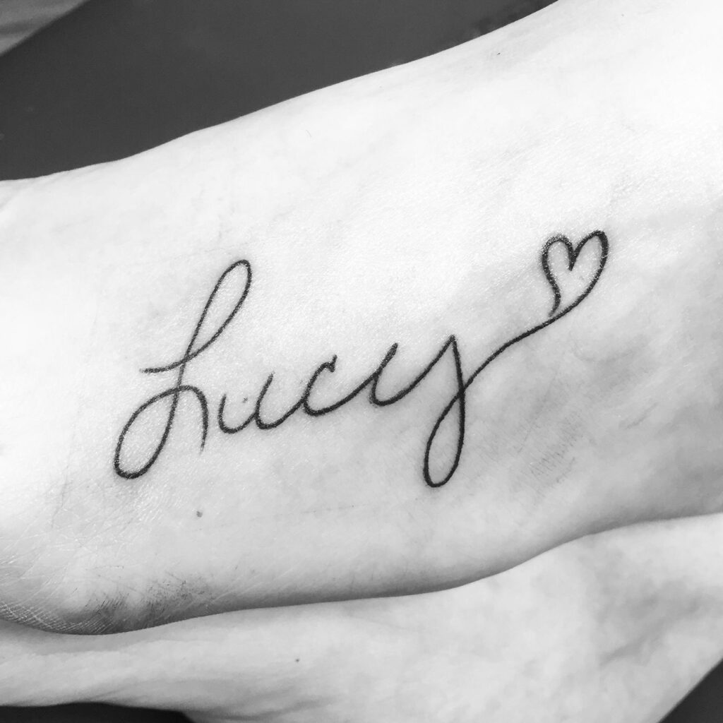 Child Name Tattoos 26