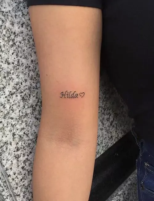 Child Name Tattoos 3