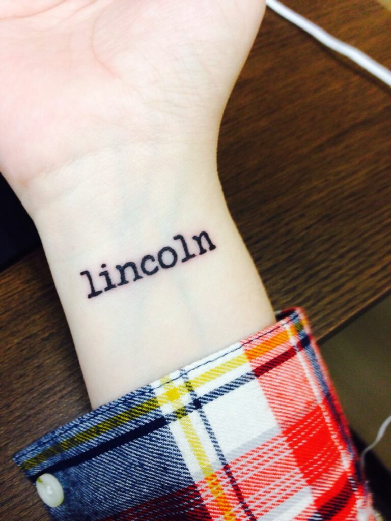 Child Name Tattoos 34