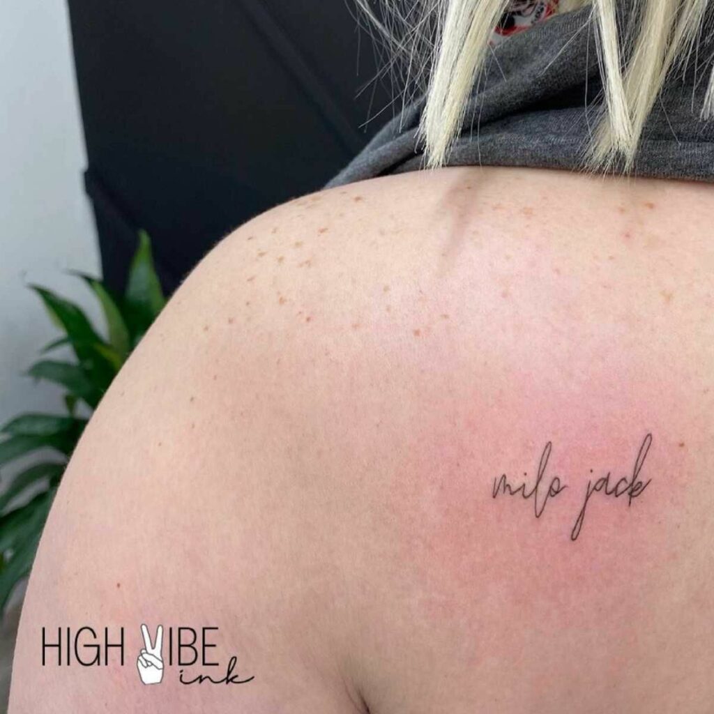 Child Name Tattoos 59