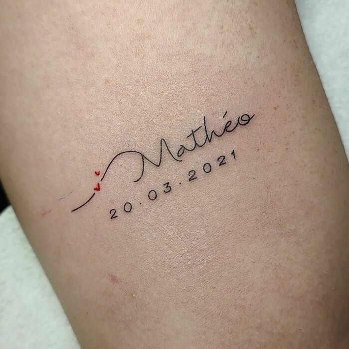 Child Name Tattoos 66