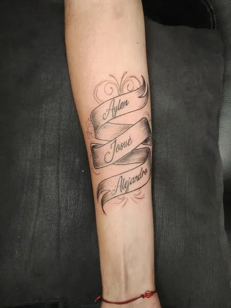 Child Name Tattoos 7