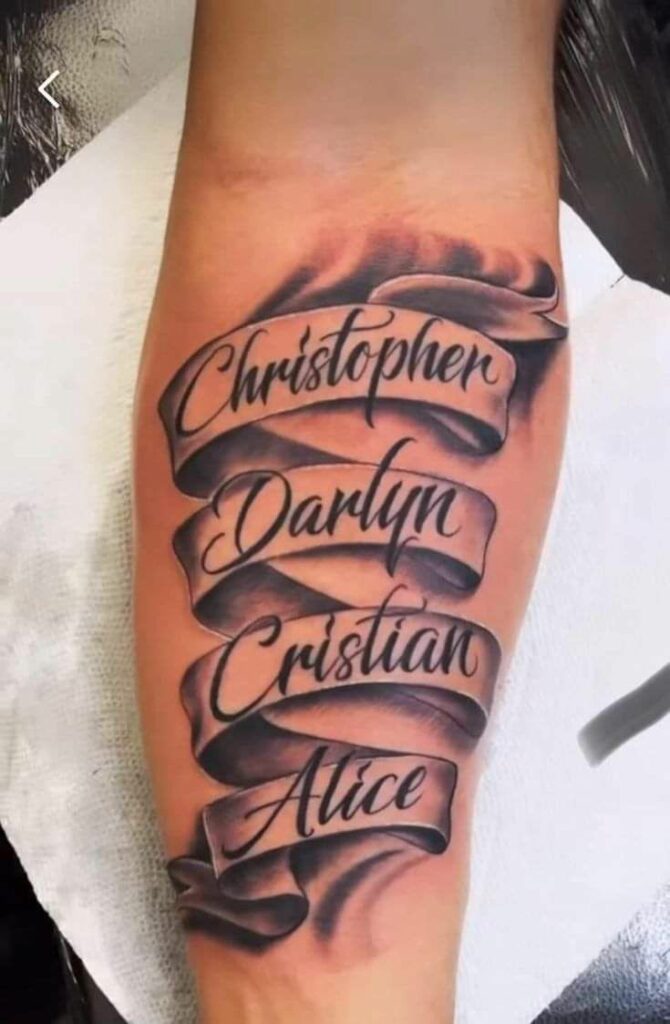 Child Name Tattoos 92